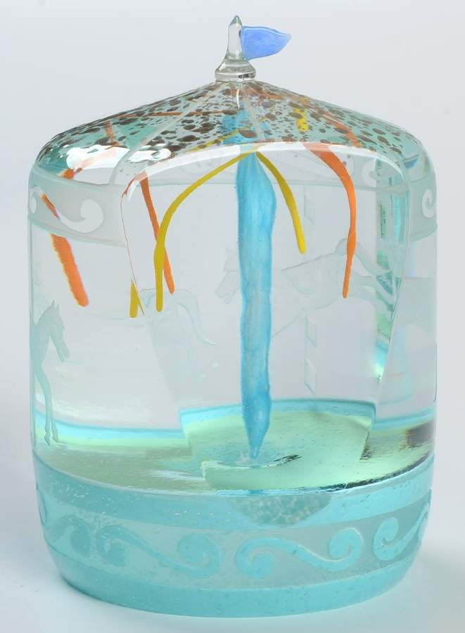 Caithness Paperweight All The Fun Of The Fair - Nb758, No Box by Caithness-1
