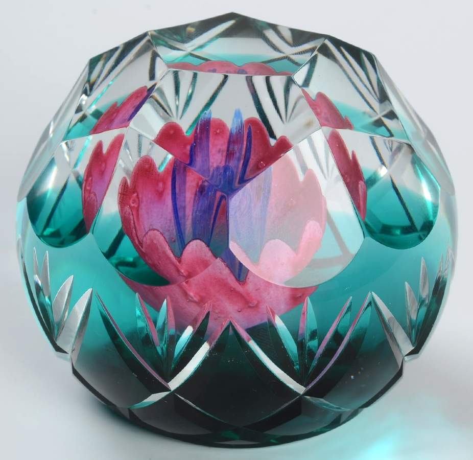 Caithness Paperweight Tropical Fantasy - With Box Bx756 by Caithness-1