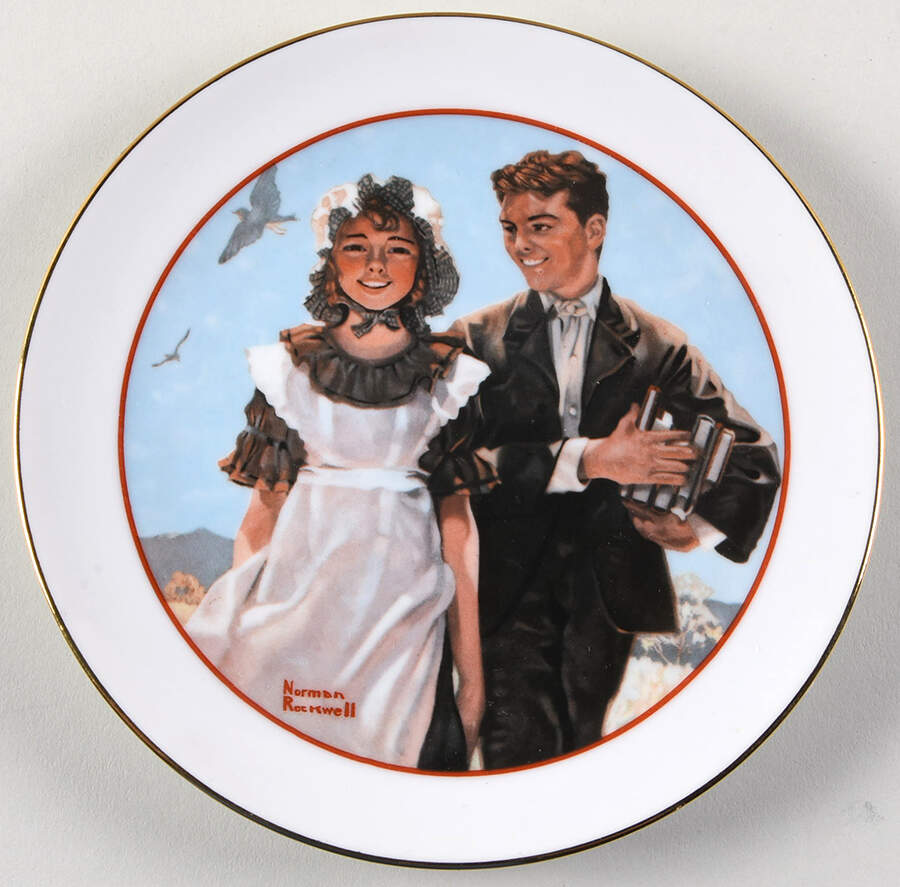 Young Love Carrying Books - No Box by CW Collection-1