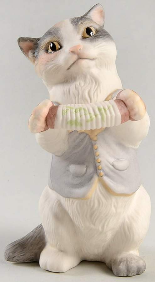 Musical Menagerie Cal The Musical Cat - No Box by Cybis-1