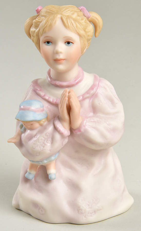 Cybis Figurines Bedtime Beth-Girl In Bed Clothes - No Box by Cybis-1