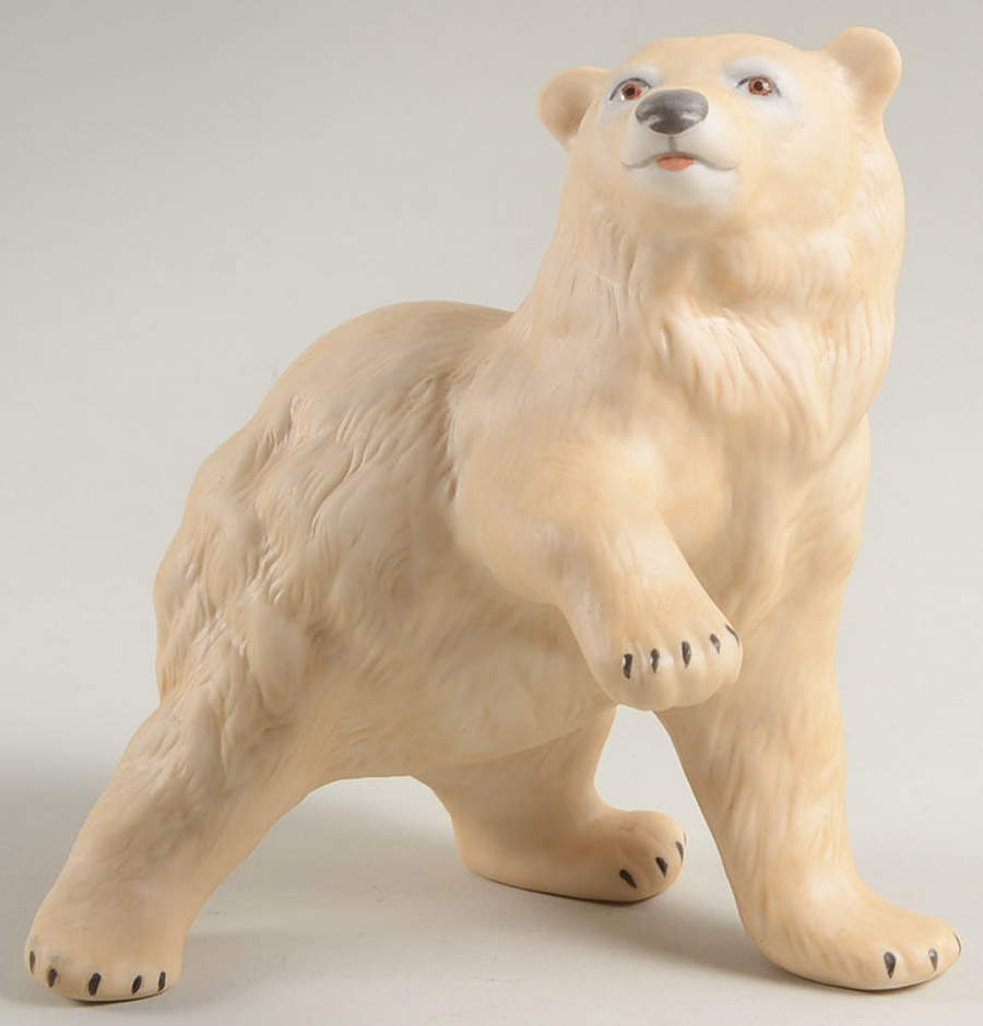 Cybis Figurines Polar Bear-Woolie-Brown - No Box by Cybis-1