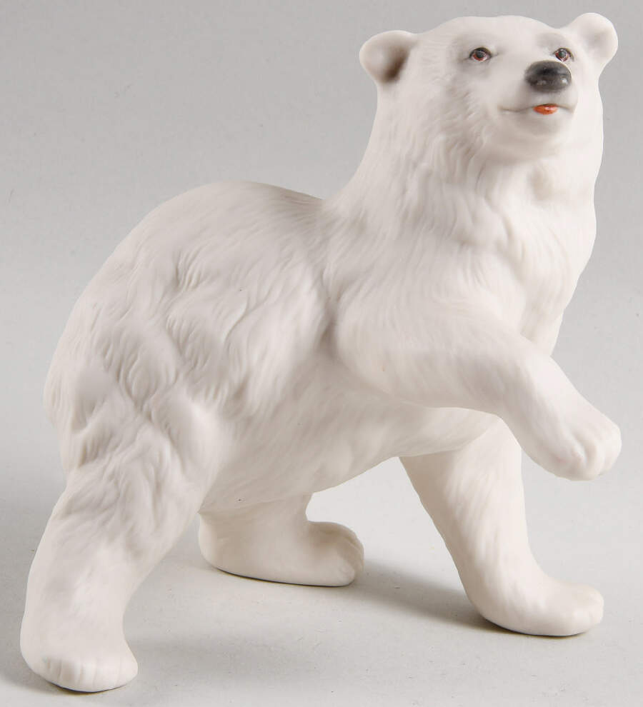 Cybis Figurines Polar Bear White-Woolie - No Box by Cybis-1