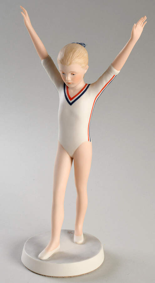 Cybis Figurines Little Gymnast - No Box by Cybis-1