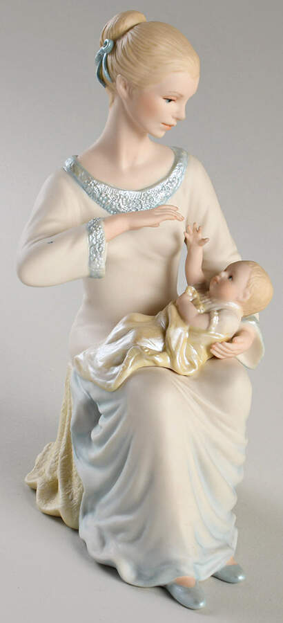 Cybis Figurines First Born-Virginia Dare Constitutional  - No Box by Cybis-1