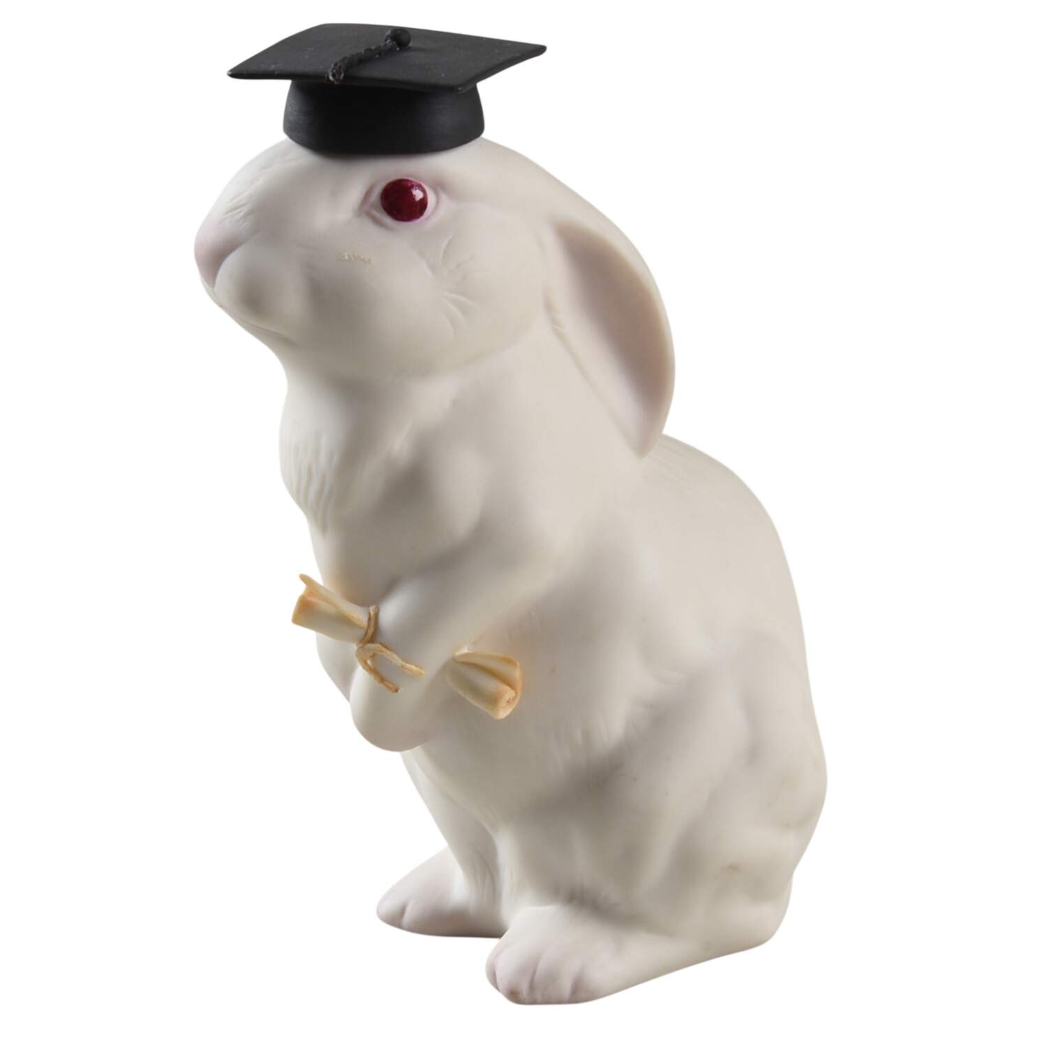 Cybis Figurines Bunny Grad-Black Cap - No Box by Cybis-1