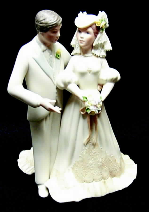 Cybis Figurines Bride And Groom-Miniature - No Box by Cybis-1