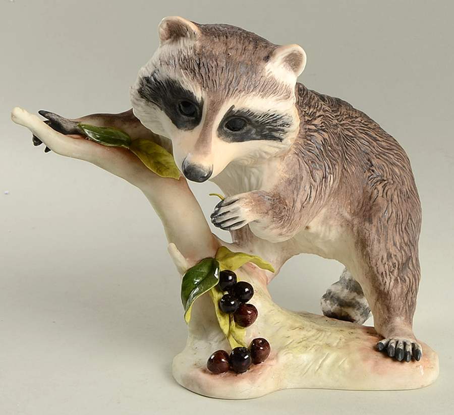 Cybis Figurines Raffles The Raccoon - No Box by Cybis-1