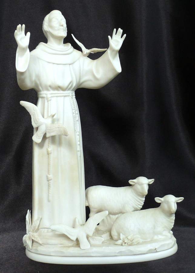 Cybis Figurines Saint Francis Of Assisi - No Box by Cybis-1