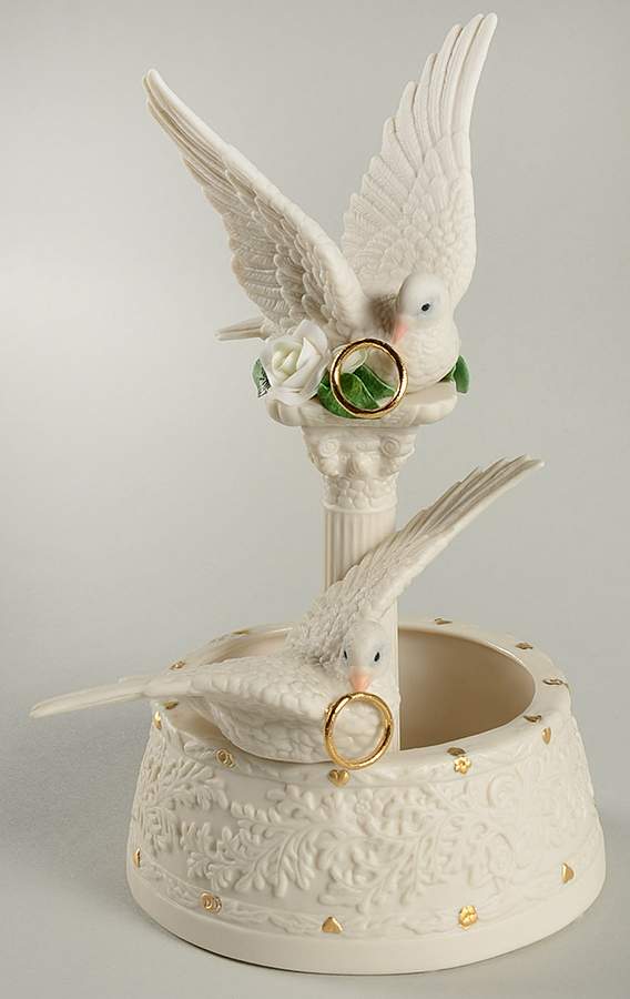 Cybis Figurines Bridal Centerpiece-Doves - No Box by Cybis-1
