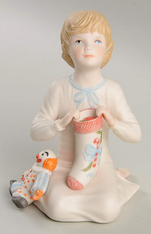 Cybis Figurines Holiday Child With Clown - No Box by Cybis-1