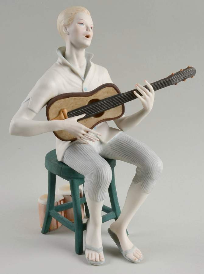 Cybis Figurines Folk Singer - No Box by Cybis-1