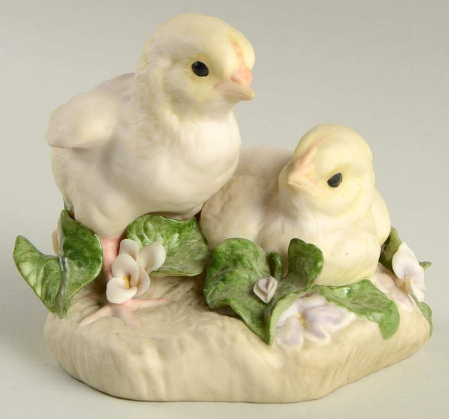 Cybis Birds Downy & Lemon-Chicks - No Box by Cybis-1