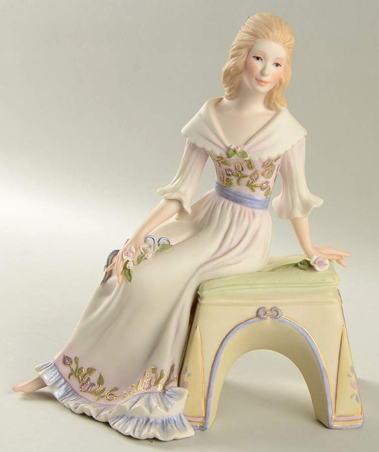 Cybis Figurines Rose White - No Box by Cybis-1