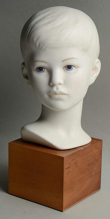 Cybis Figurines Head Of Boy Bust - No Box by Cybis-1