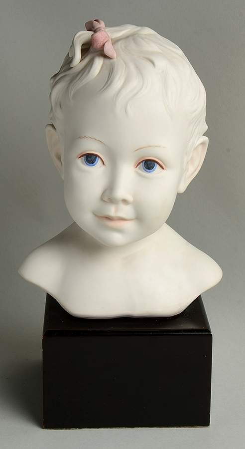 Cybis Figurines Baby Girl Head-Bust - No Box by Cybis-1