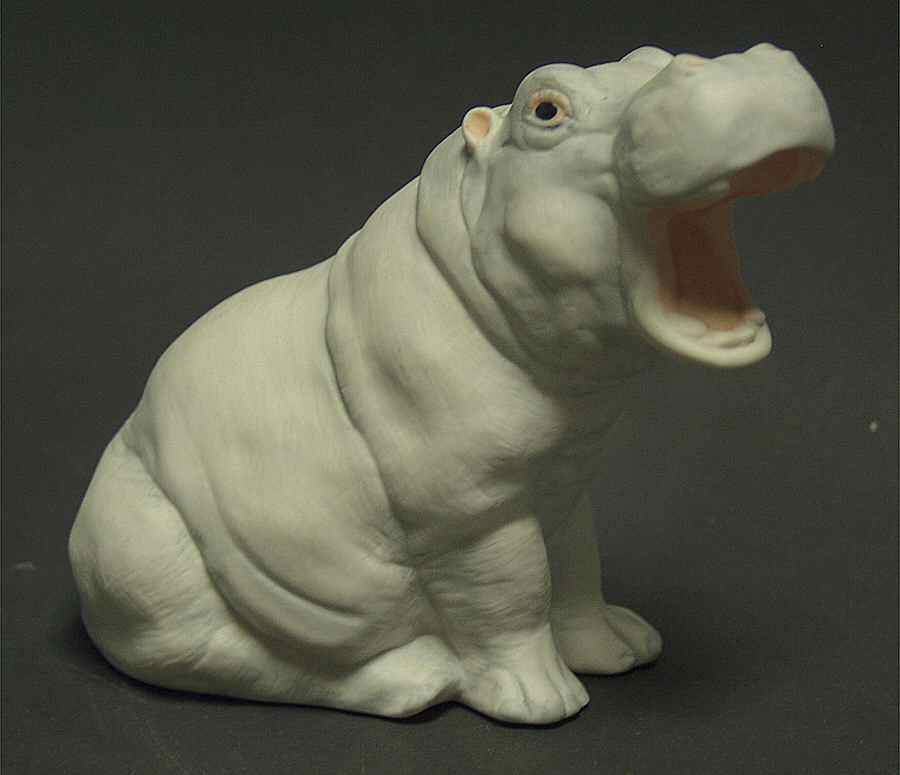 Cybis Figurines Hippo - No Box by Cybis-1