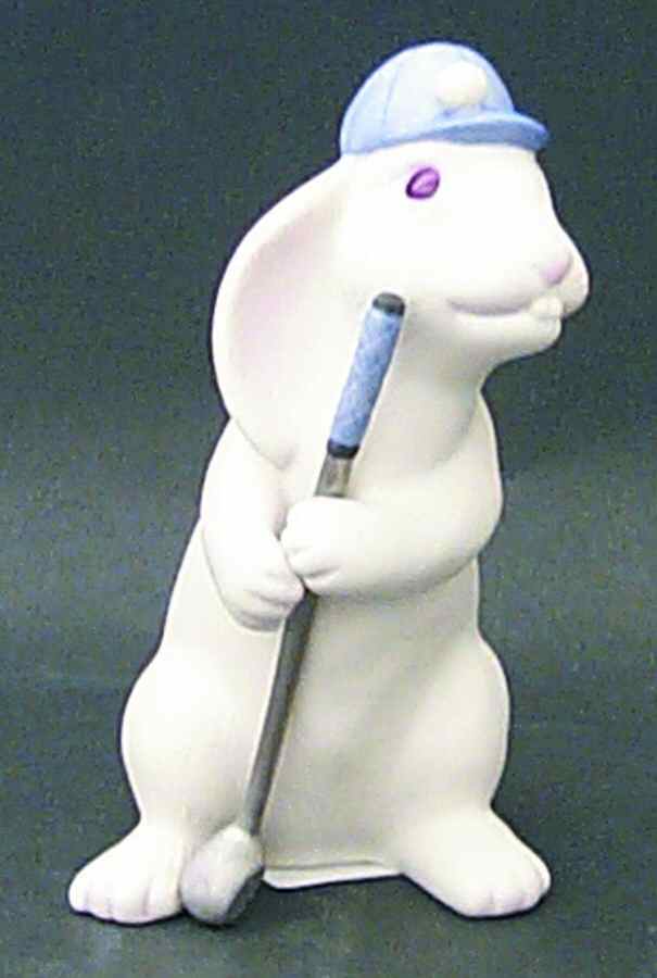Cybis Figurines Bunny-Bogie Blue - No Box by Cybis-1