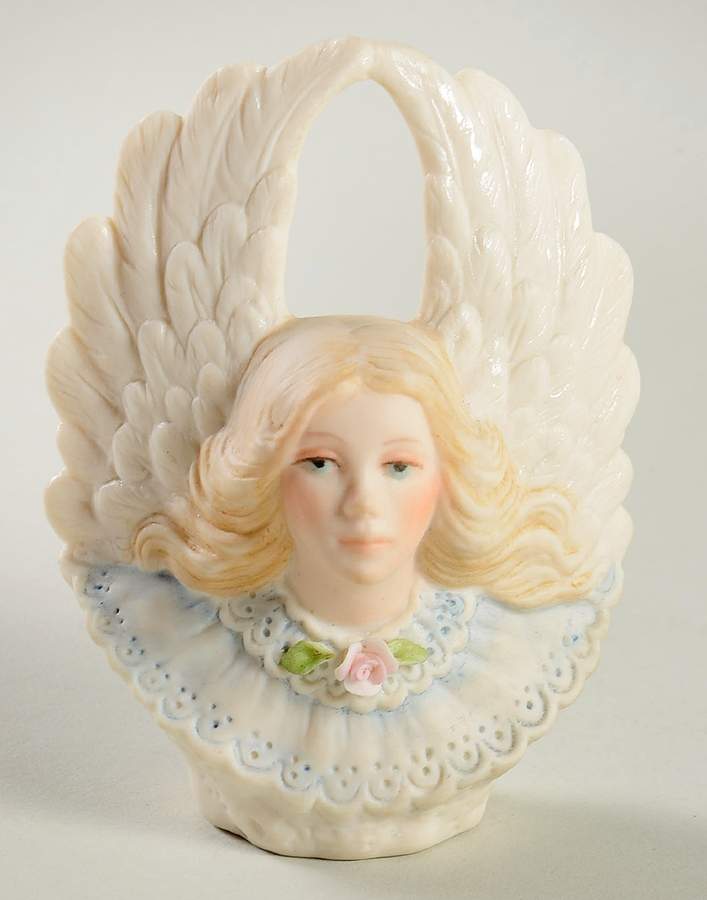 Angel Ornaments 1985 Angel Ornament-Blue - No Box by Cybis-1