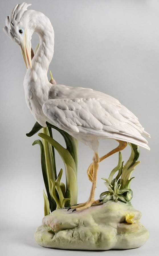 Cybis Birds Great White Heron - No Box by Cybis-1