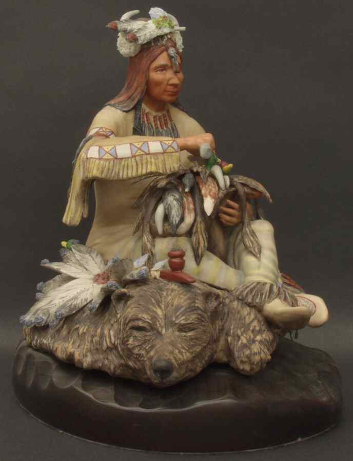 Native American Studies Blackfeet-Beaverhead Medicine Man - No Box by Cybis-1