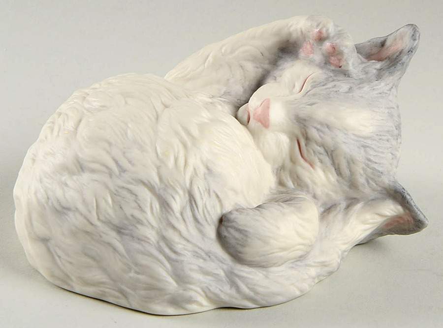 Cybis Figurines Tabitha - Sleeping Cat - No Box by Cybis-1