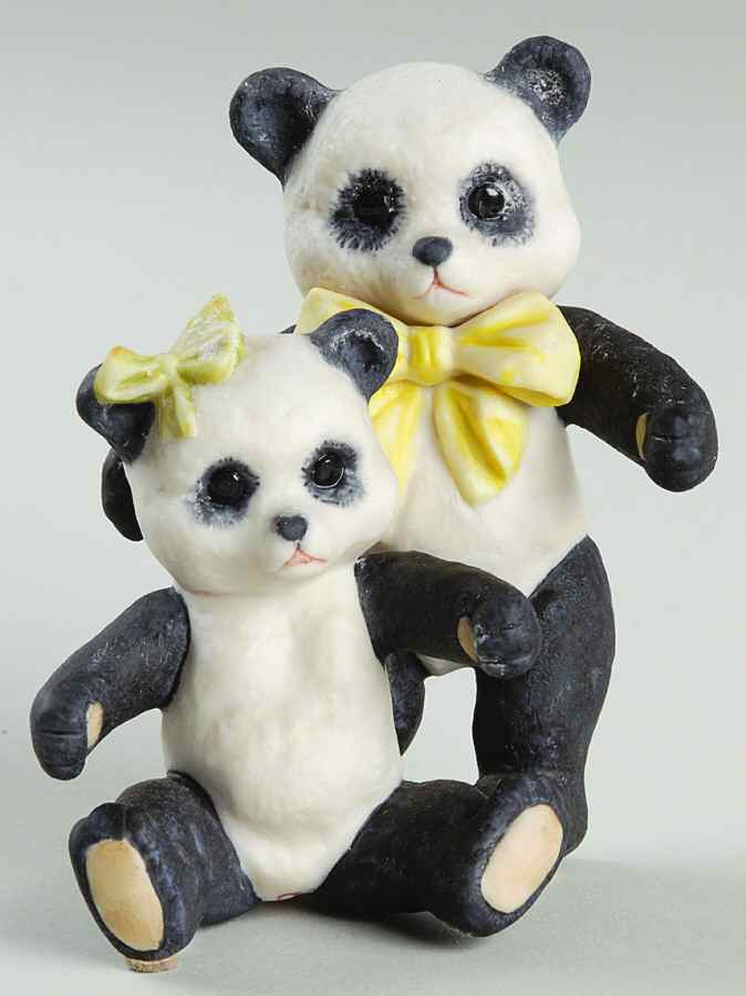 Cybis Figurines Pandas - No Box by Cybis-1