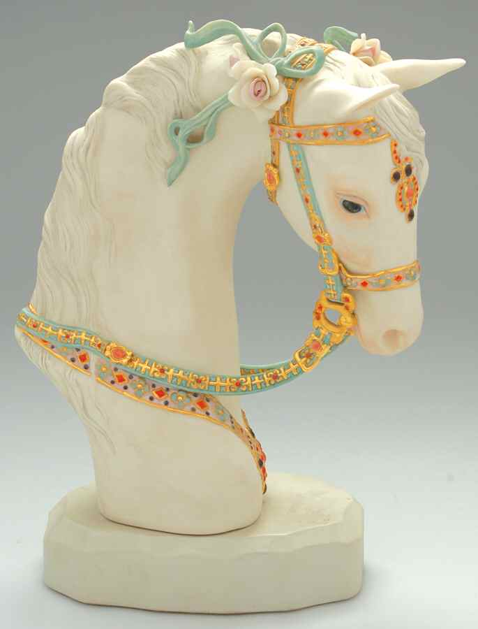 Cybis Figurines Satin - Horse Head - No Box by Cybis-1