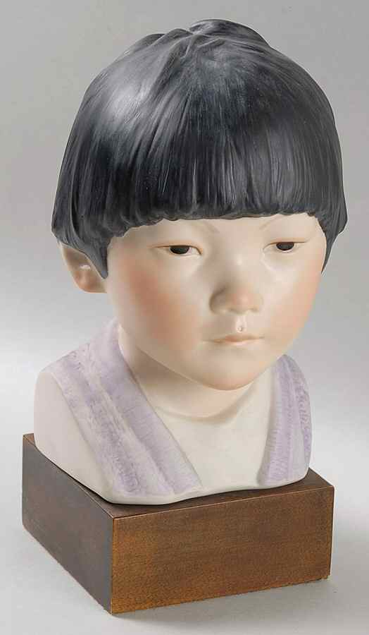 Cybis Figurines Cheerful Dragon-Oriental Boy - No Box by Cybis-1