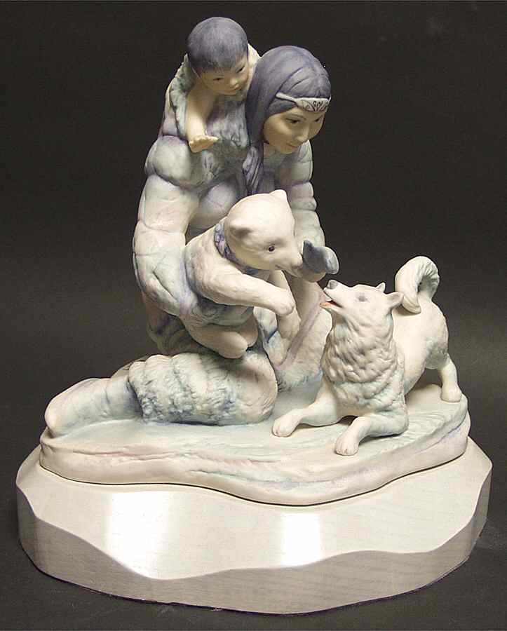 Native American Studies Eskimo Mother-Inuit Legend - No Box by Cybis-1