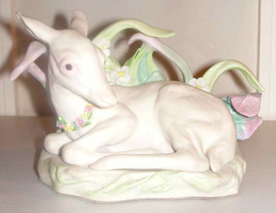 Cybis Figurines Desiree,The White Deer - No Box by Cybis-1