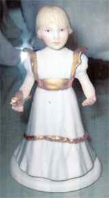 Cybis Figurines Girl Holding Butterfly - No Box by Cybis-1