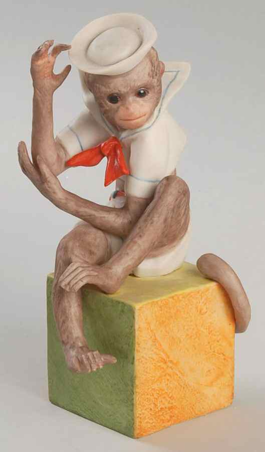 Cybis Figurines Monkey Bosun-Circus - No Box by Cybis-1