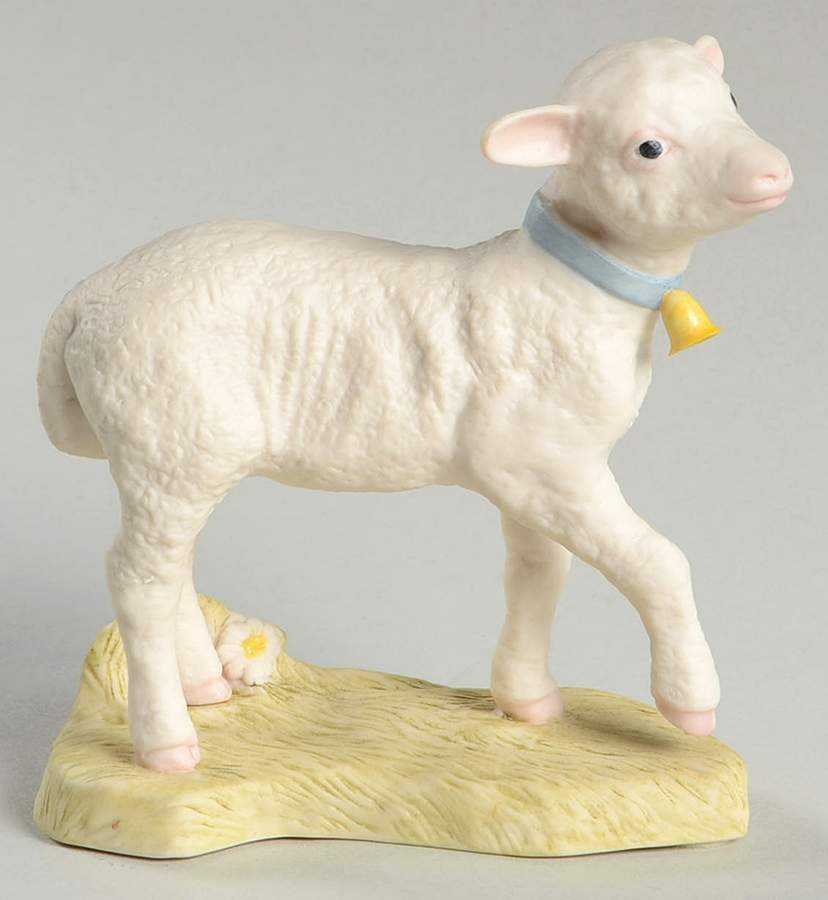 Cybis Figurines Mandy Lamb - No Box by Cybis-1