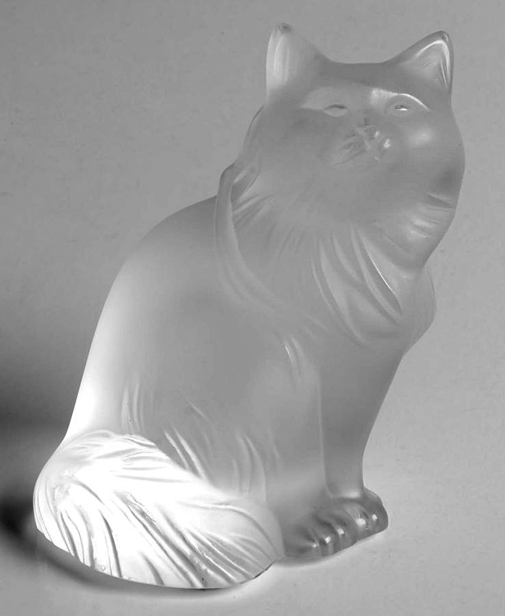 Animals-Domestic Heggie Cat - Boxed by Lalique-1