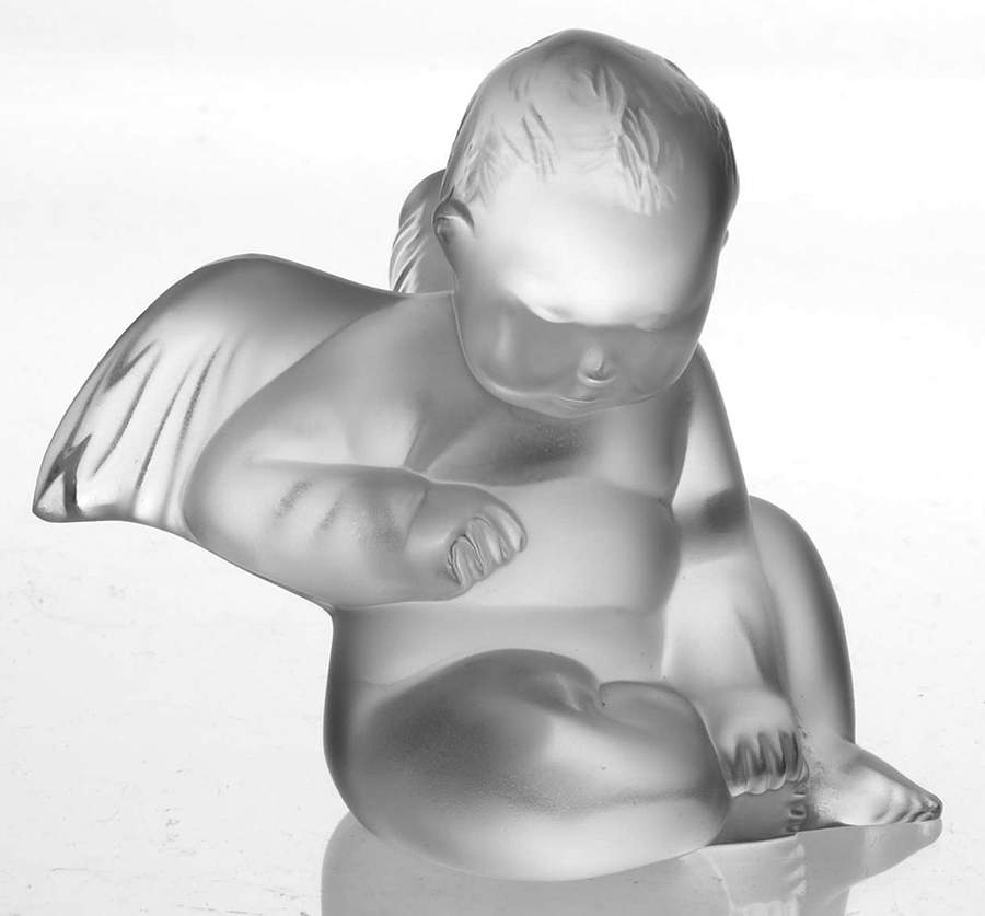 Religious Angel Capriccioso (Gabriel) - With Box by Lalique-1