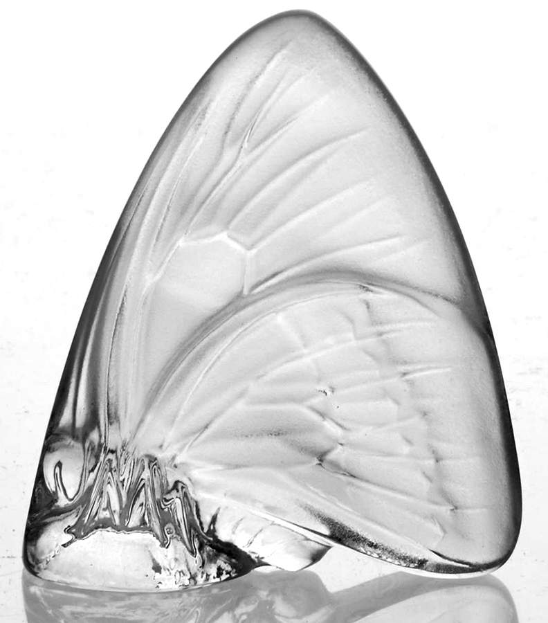 Grand Nacre Butterfly Butterfly - Clear No Enamel - Boxed by Lalique-1
