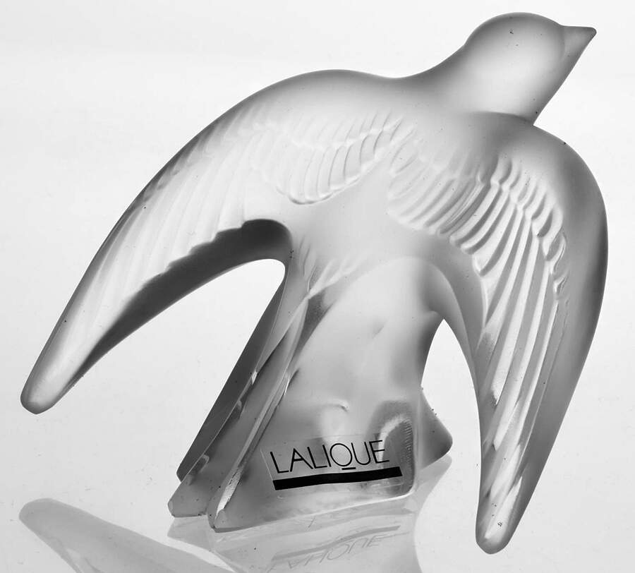 Birds Whistling Swallow - Boxed by Lalique-1
