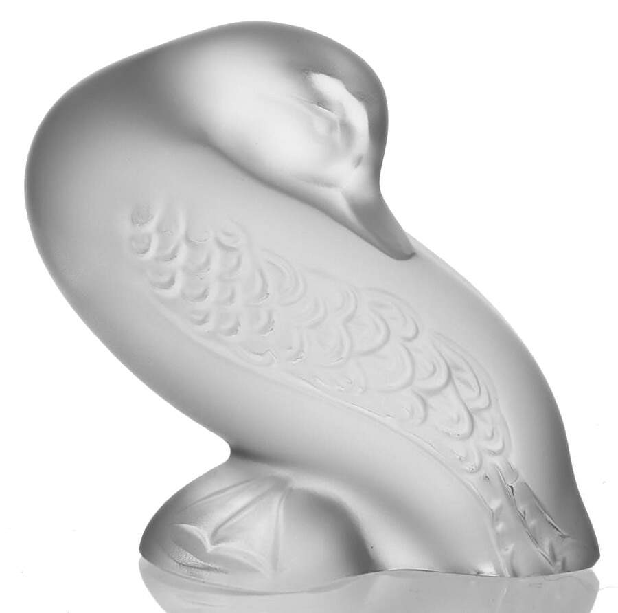 Birds Naughty Duck - Clear - Boxed by Lalique-1