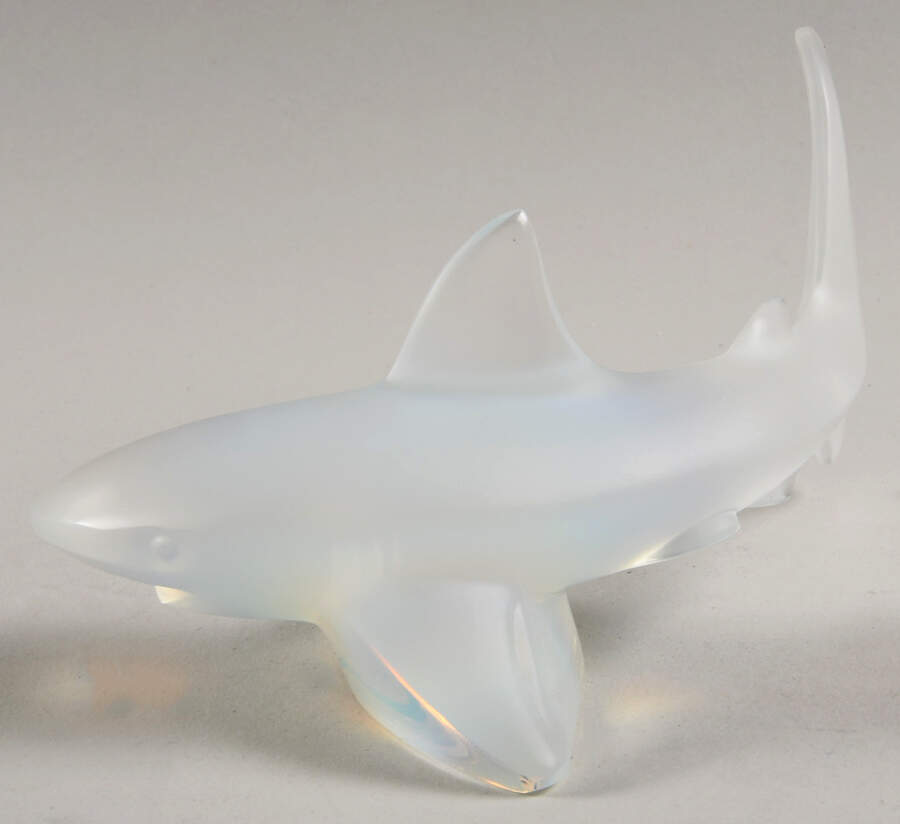 Animals - Other Shark Atlantis - Opalescent - Boxed by Lalique-1