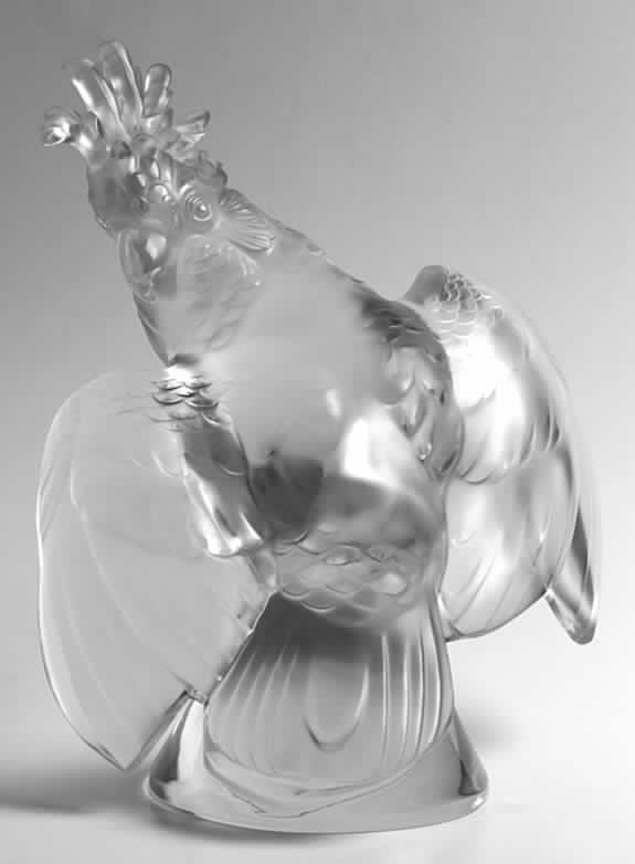 Birds Cockatoo (Ara) - Boxed by Lalique-1