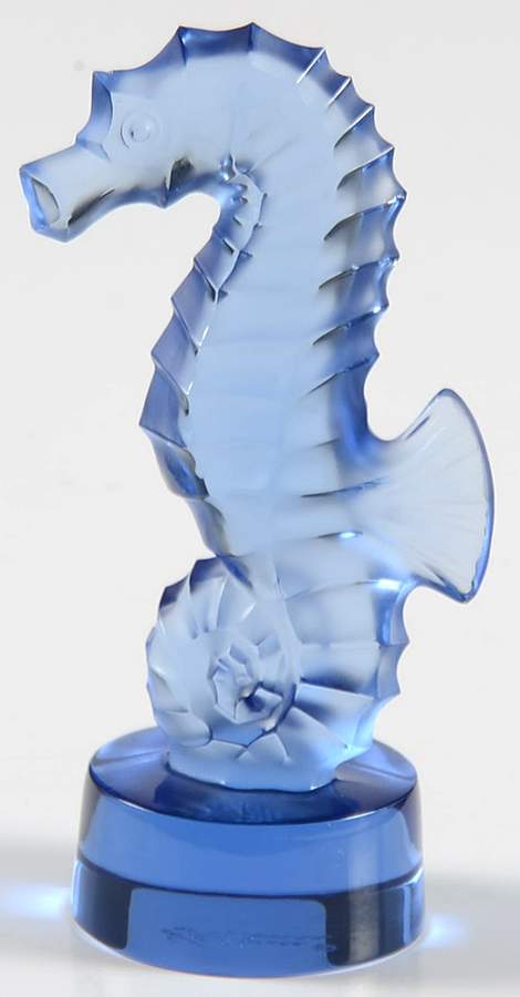 Animals - Other Seahorse - Blue - Boxed by Lalique-1