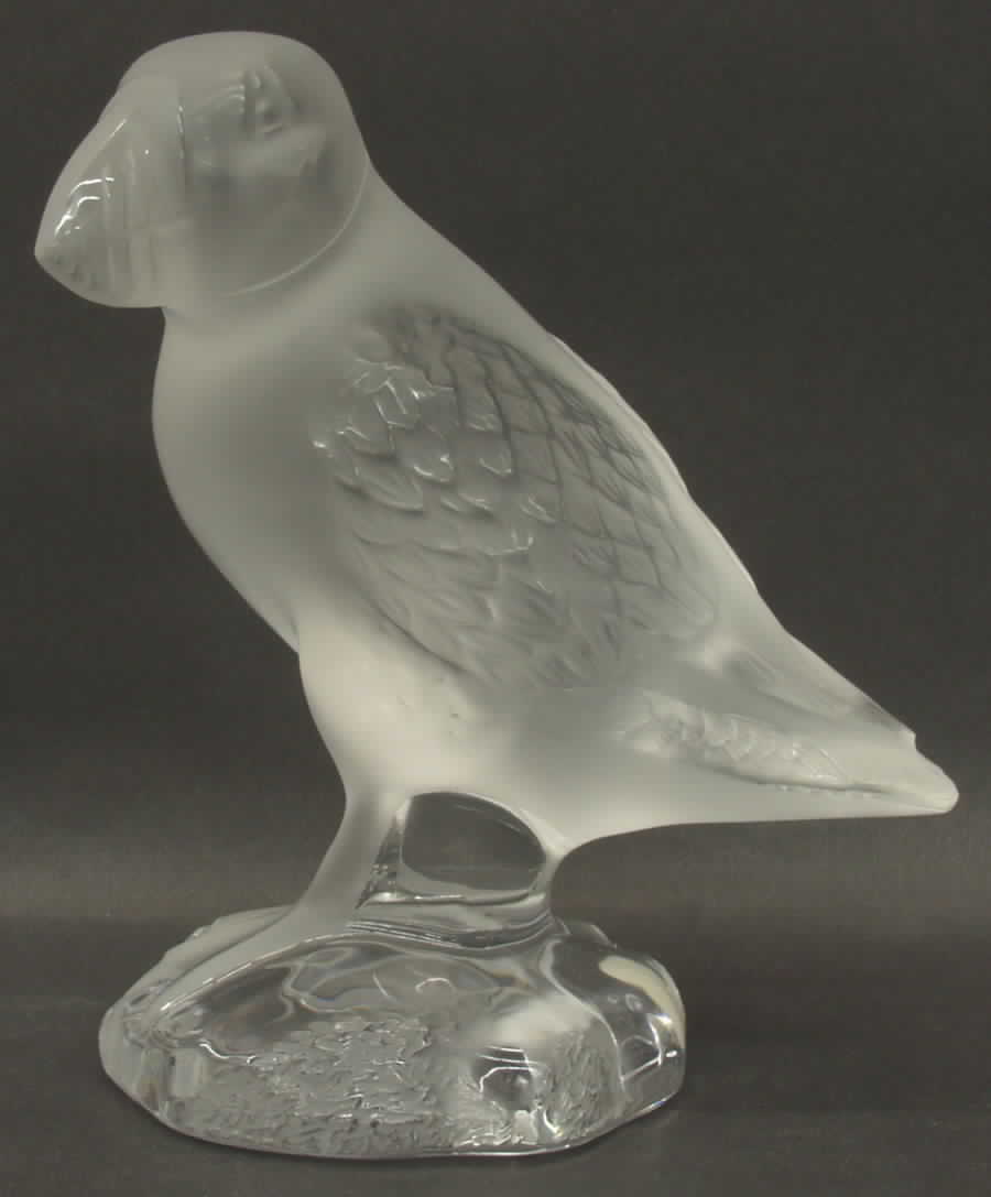 Birds Puffin - Superbe - With Box by Lalique-1