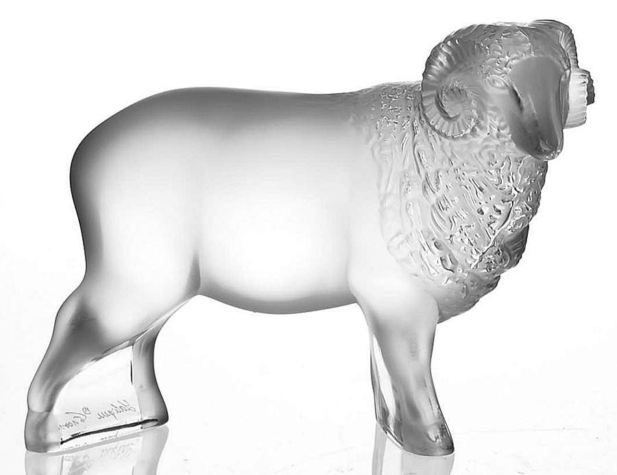 Animals-Domestic Ram - Boxed by Lalique-1