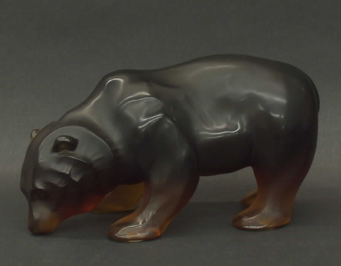 Animals Wild Bear-Ursus-Colored - Boxed by Lalique-1