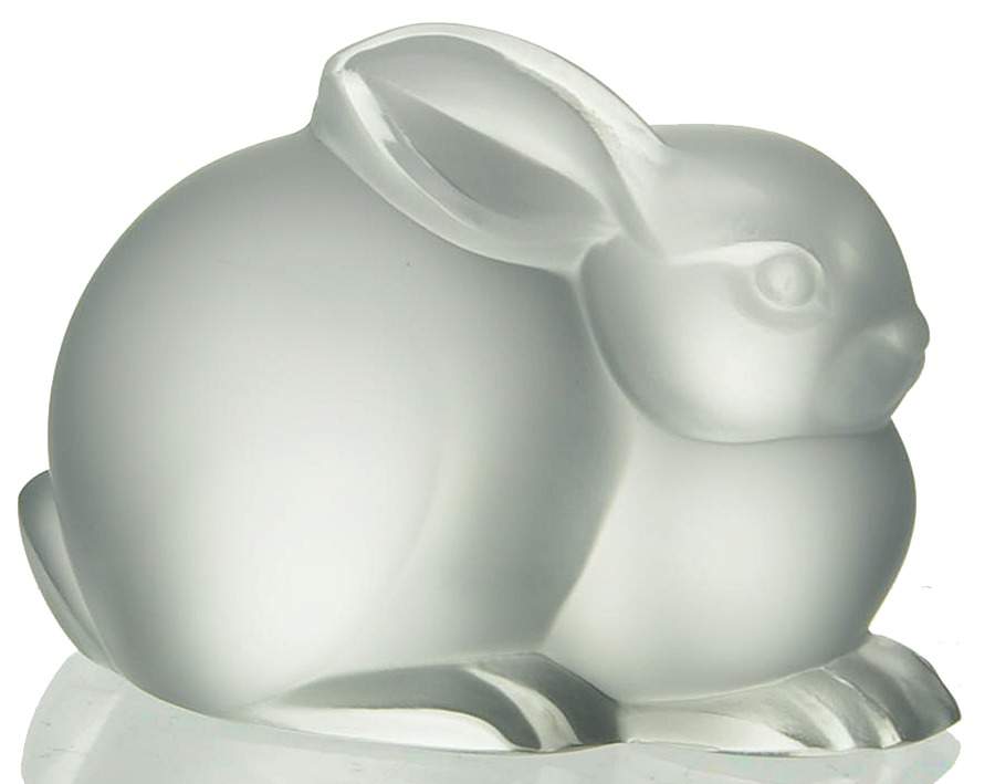 Animals-Domestic Rabbit Resting - Boxed by Lalique-1