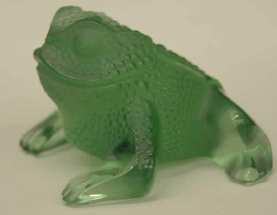 Animals - Other Gregoire Toad - Green - Boxed by Lalique-1