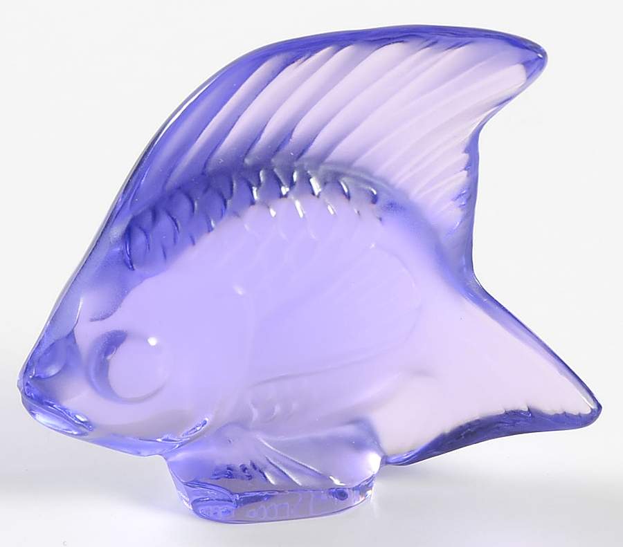 Aquarium Fish Fish - Light Violet - Boxed by Lalique-1