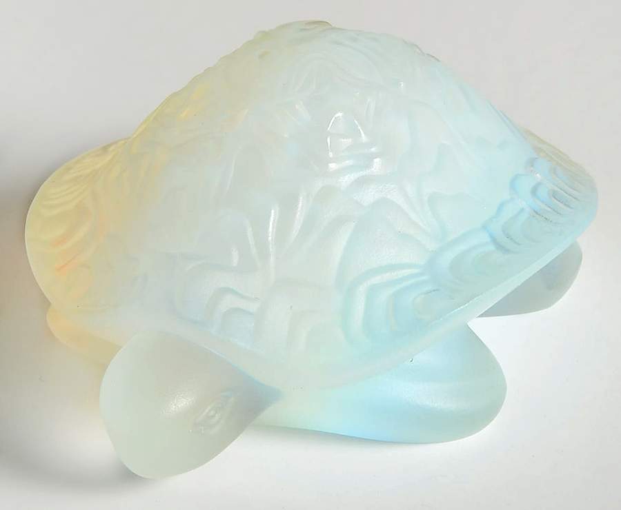 Animals - Other Sidonie Turtle - Opalescent - Boxed by Lalique-1