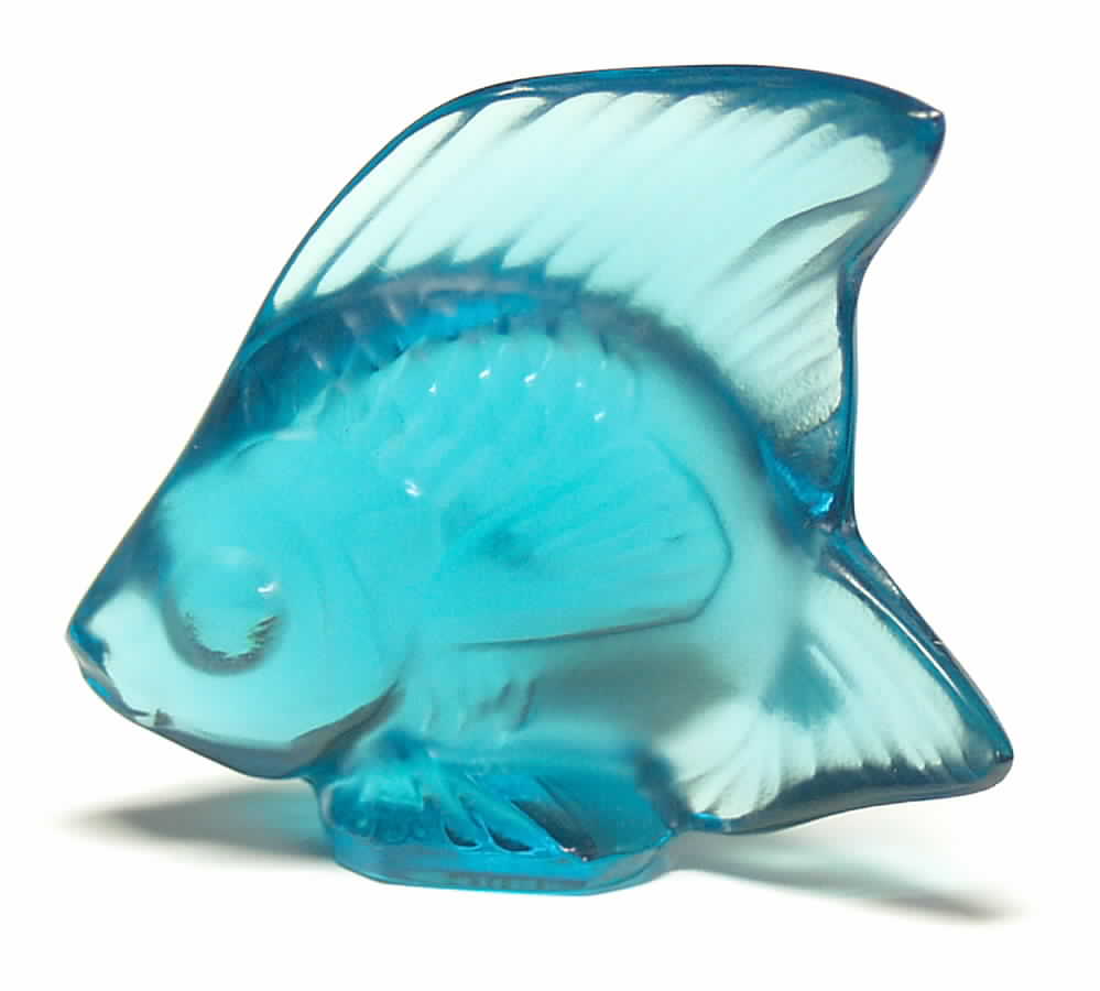 Aquarium Fish Fish - Pale Turquoise - Boxed by Lalique-1